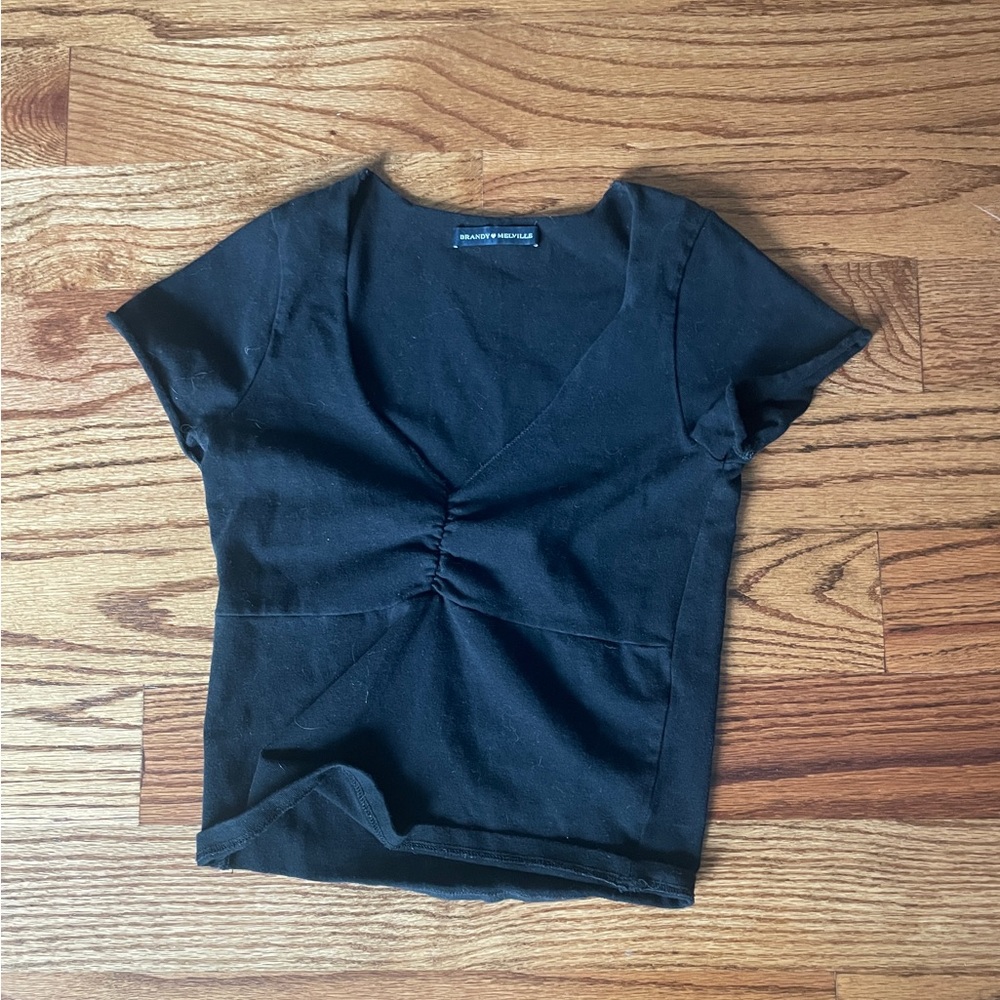 Brandy Melville cinched v neck
